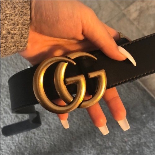 Gucci buckle belt size 90cm - gg,